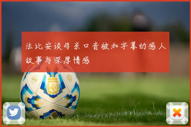 法比安谈母亲口音被加字幕的感人故事与深厚情感